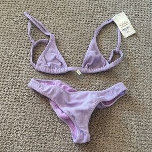 Chic Lavender Bikini Set